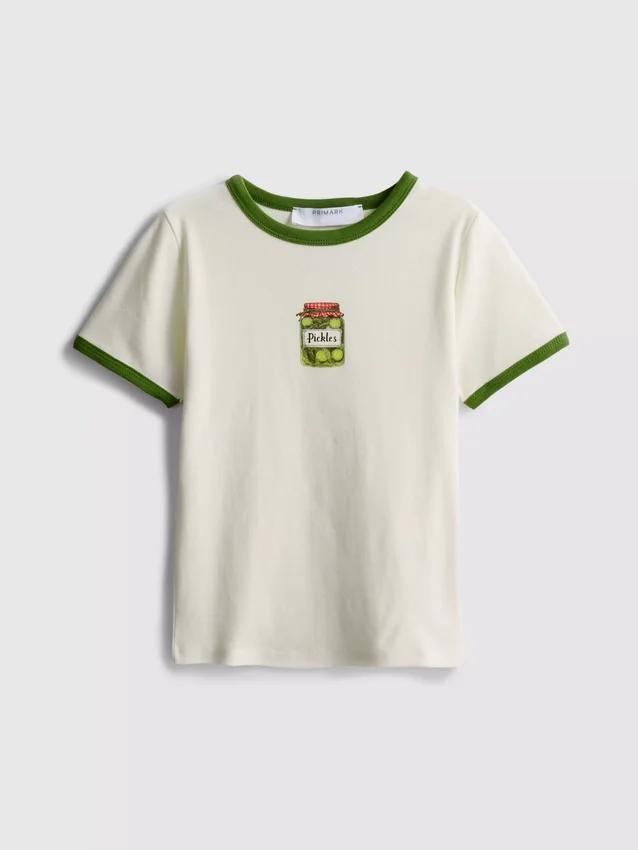Τ-shirt για μωρά από βαμβάκι με τυπωμένο μοτίβο