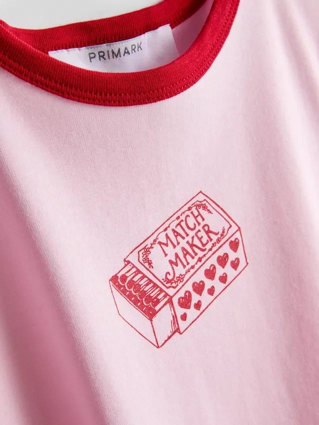 Τ-shirt για μωρά από βαμβάκι με τυπωμένο μοτίβο