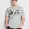 T-shirt με γραφικό σχέδιο από τη Νέα Υόρκη
