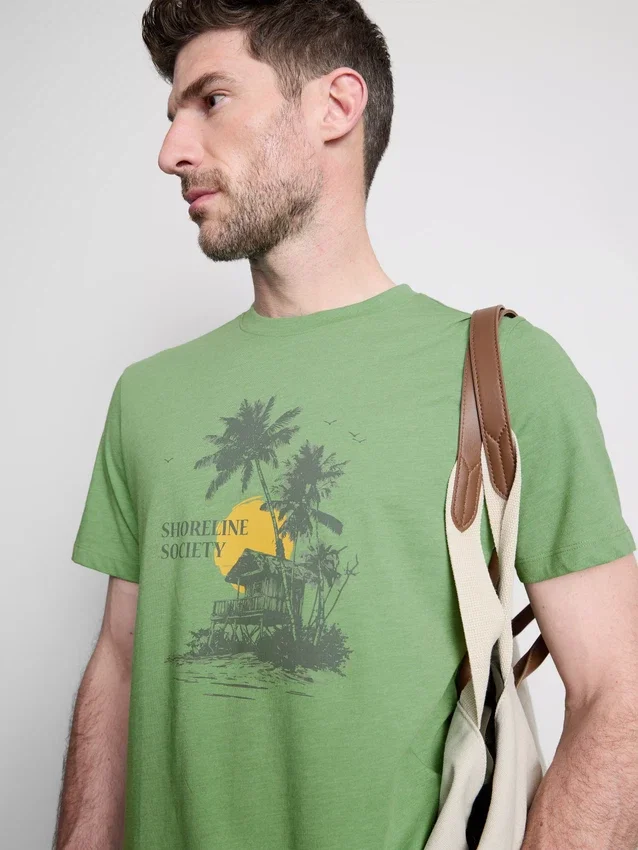 T-shirt με γραφικό της Shoreline Society