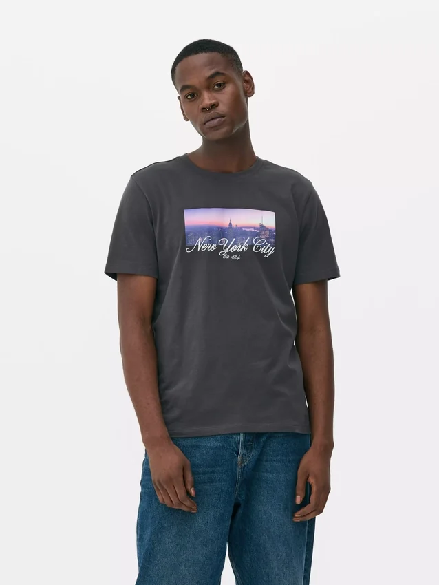 T-shirt με τύπωμα της Νέας Υόρκης