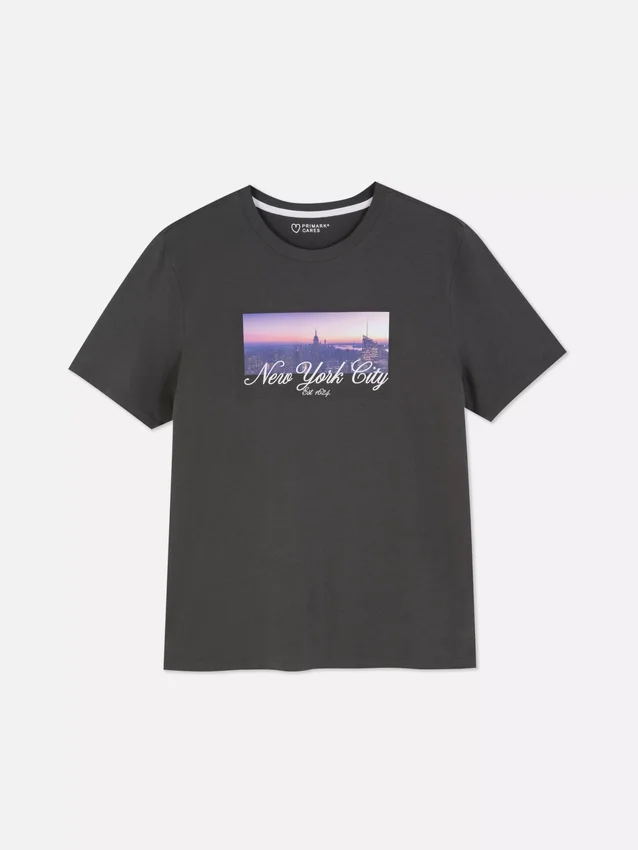T-shirt με τύπωμα της Νέας Υόρκης