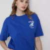 Τ-shirt με τυπωμένο μοτίβο «Soleil» σε oversized γραμμή