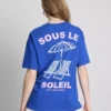 Τ-shirt με τυπωμένο μοτίβο «Soleil» σε oversized γραμμή