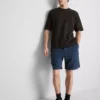 T-shirt με υφή και ευρύχωρο κόψιμο