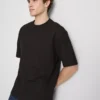 T-shirt με υφή και ευρύχωρο κόψιμο