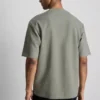 T-shirt με υφή και ευρύχωρο κόψιμο