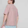 T-shirt με υφή και ευρύχωρο κόψιμο