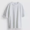T-shirt με υφή και ευρύχωρο κόψιμο