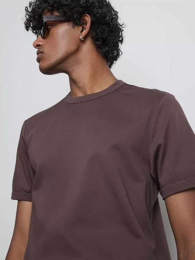 The Edit βαμβακερό μπλουζάκι slim-fit της συλλογής