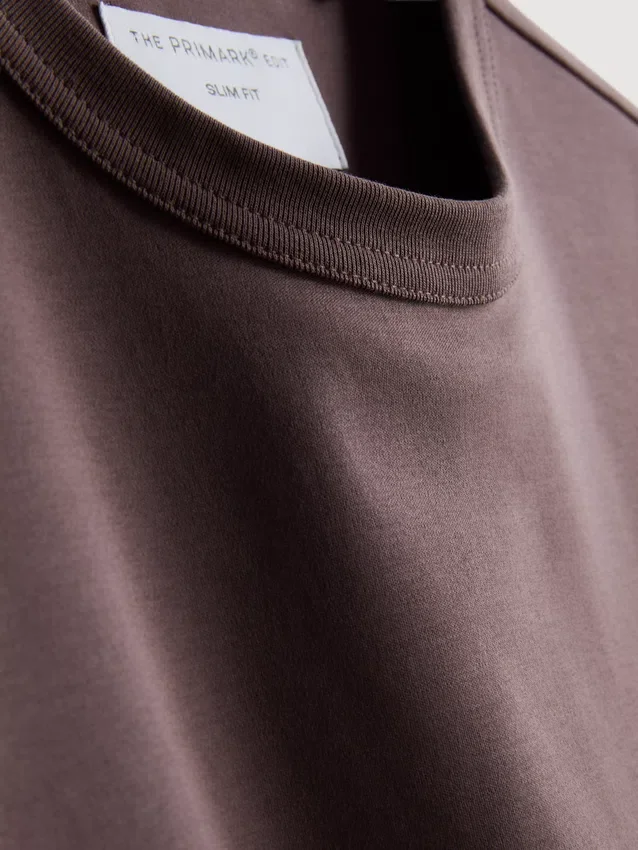 The Edit βαμβακερό μπλουζάκι slim-fit της συλλογής