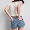 The Primark Scene | Μικρά σορτς από βαμβακερό τζιν
