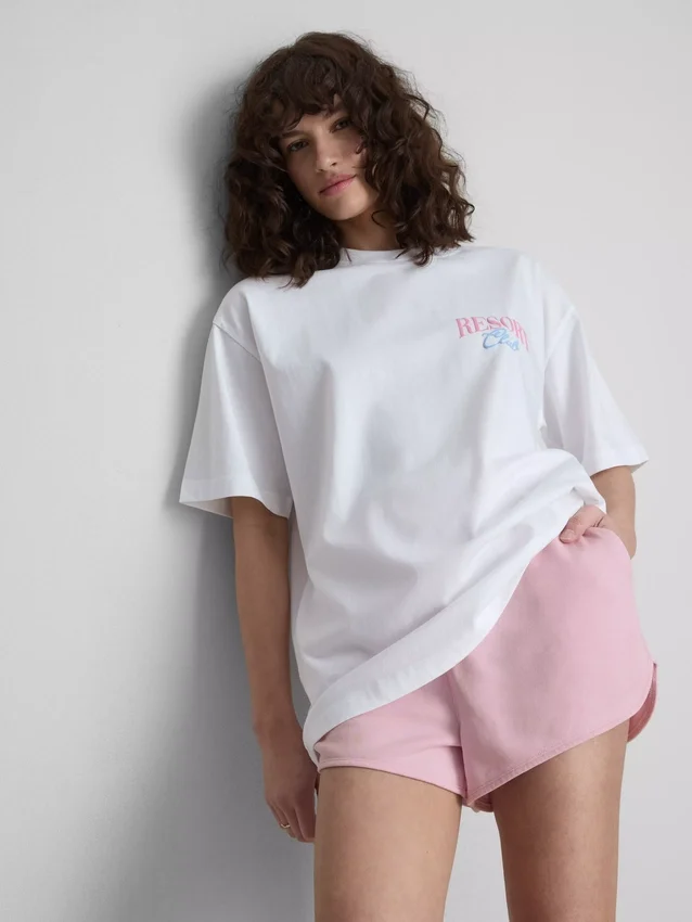 The Primark Scene | Oversized βαμβακερό T-shirt Resort