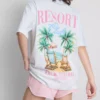The Primark Scene | Oversized βαμβακερό T-shirt Resort