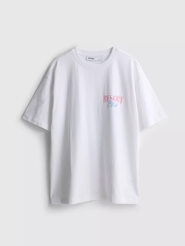 The Primark Scene | Oversized βαμβακερό T-shirt Resort