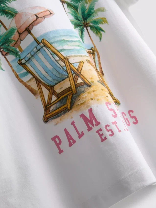 The Primark Scene | Oversized βαμβακερό T-shirt Resort