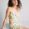 The Primark Scene | Τυπωμένο καμπυλωτό bandeau top
