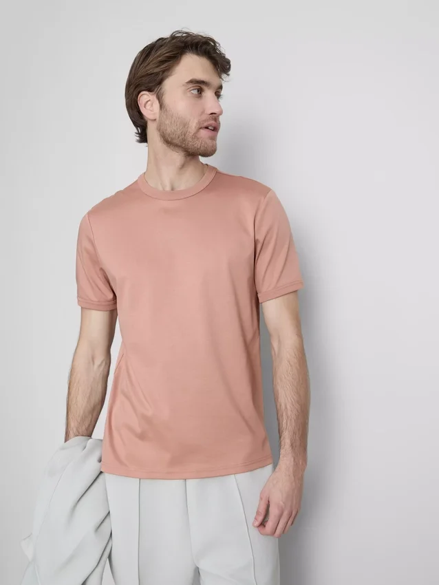 Το T-shirt «The Edit» με στενή εφαρμογή και μερσεριζέ ύφασμα