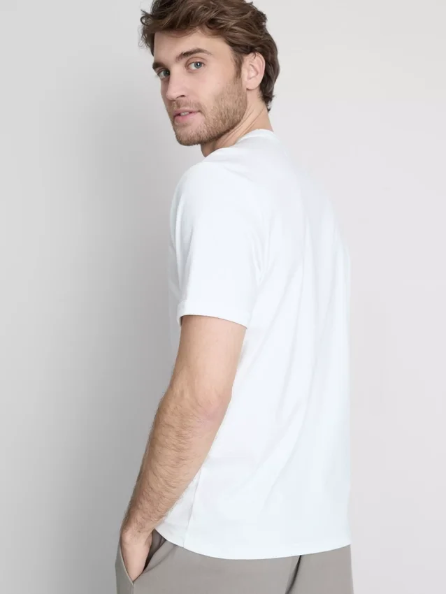 Το T-shirt «The Edit» με στενή εφαρμογή και μερσεριζέ ύφασμα
