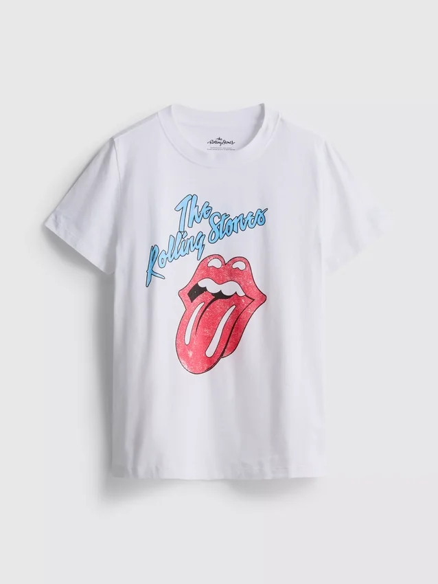 Το βαμβακερό μπλουζάκι με γραφικό των Rolling Stones