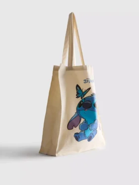 Τσάντα αγορών από καμβά με τον Stitch της Disney