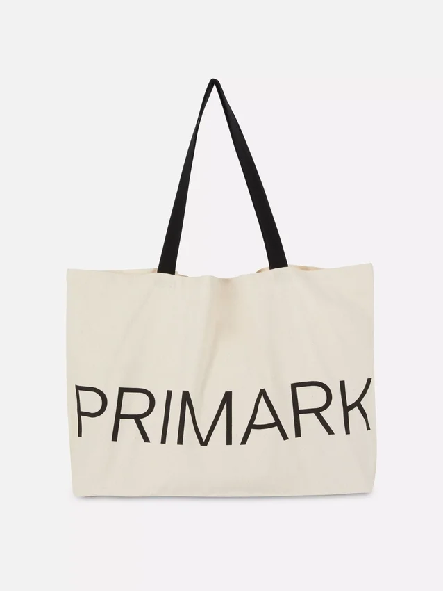 Τσάντα από καμβά με γραφικά της Primark