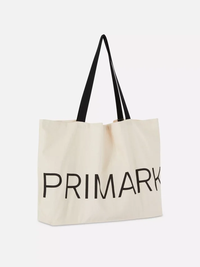 Τσάντα από καμβά με γραφικά της Primark