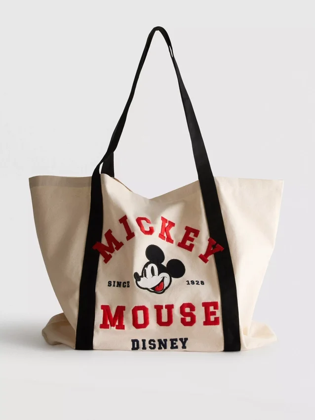 Τσάντα καμβά Disney «Mickey and Friends» XL με γραφικά