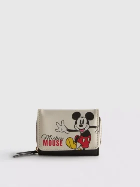 Τσάντα-πορτοφόλι της Disney με τον Μίκυ και τους φίλους του από συνθετικό δέρμα