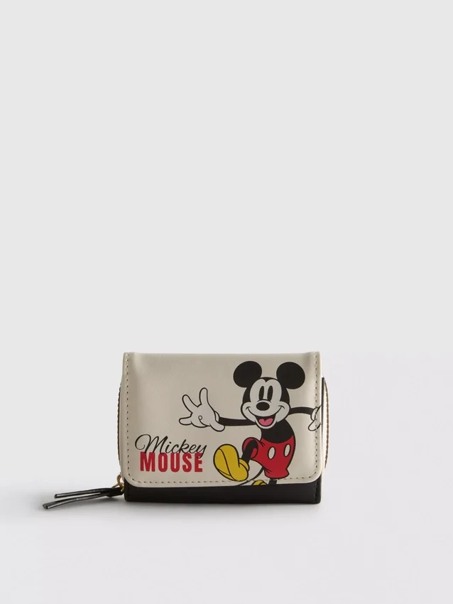 Τσάντα-πορτοφόλι της Disney με τον Μίκυ και τους φίλους του από συνθετικό δέρμα