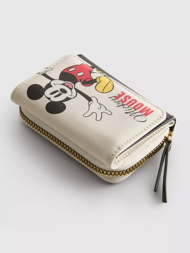 Τσάντα-πορτοφόλι της Disney με τον Μίκυ και τους φίλους του από συνθετικό δέρμα