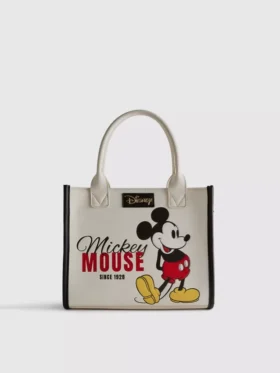 Τσάντα tote από συνθετικό δέρμα της Disney με τον Μίκυ και τους φίλους του