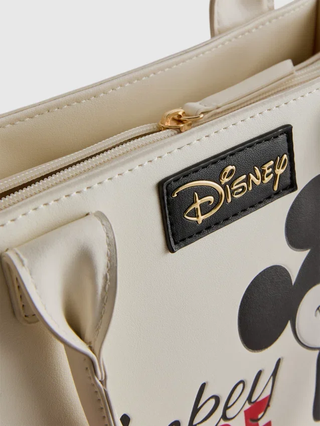 Τσάντα tote από συνθετικό δέρμα της Disney με τον Μίκυ και τους φίλους του