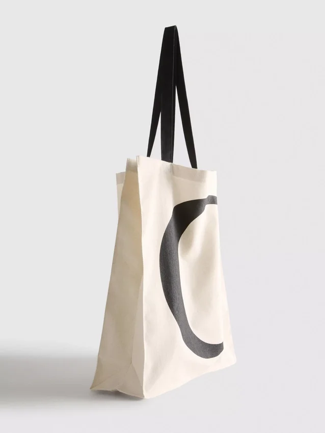 Τσάντα tote με αρχικά
