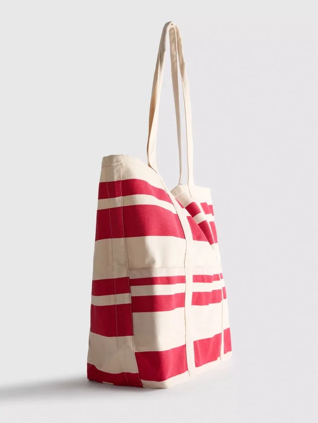 Τσάντα tote με τύπωμα