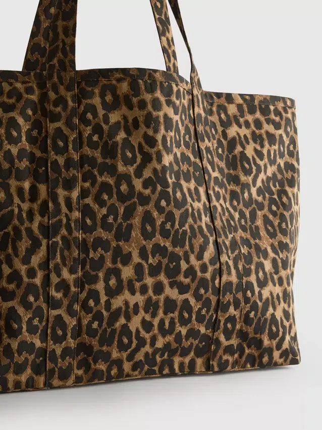 Τσάντα tote με τύπωμα