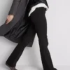 Τζιν με μεσαίο ύψος μέσης και bootcut, από βαμβάκι
