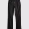 Τζιν με μεσαίο ύψος μέσης και bootcut, από βαμβάκι