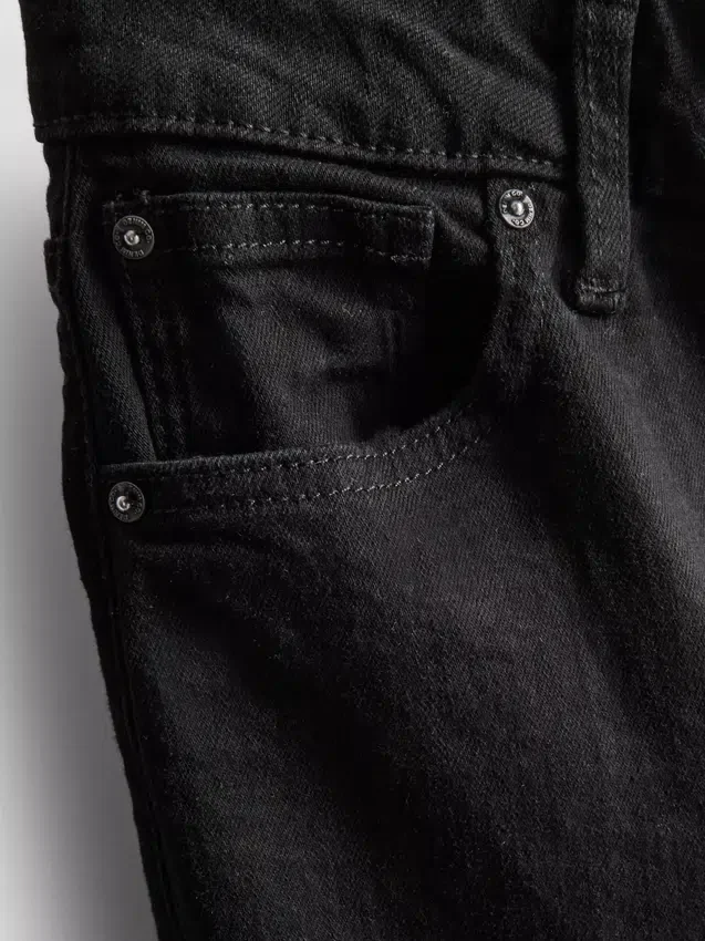 Τζιν με μεσαίο ύψος μέσης και bootcut, από βαμβάκι