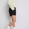 Βαμβακερά τζιν σορτς τύπου jogger