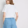 Βαμβακερά τζιν σορτς τύπου jogger