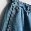 Βαμβακερά τζιν σορτς τύπου jogger