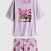 Βαμβακερές πιτζάμες Bratz με σχέδια