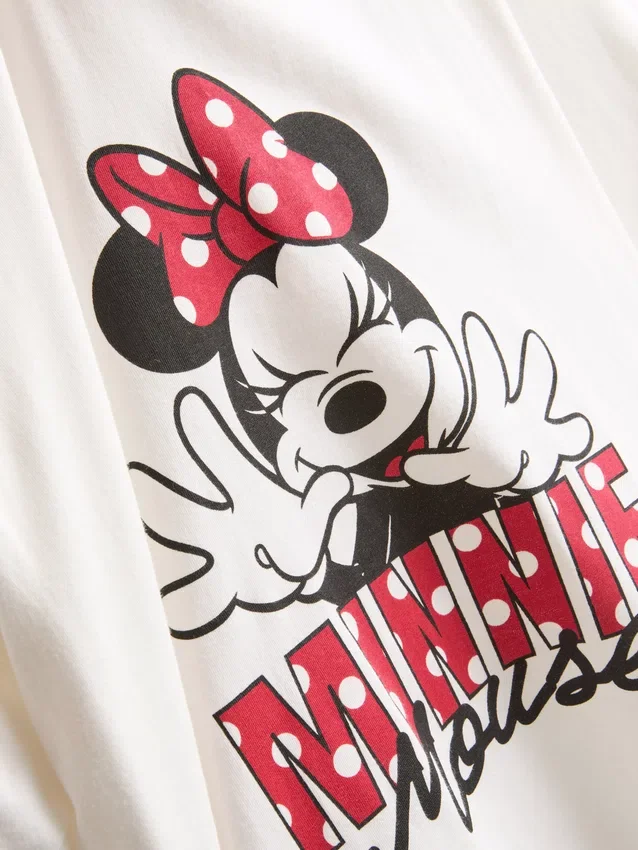 Βαμβακερές πιτζάμες Disney με σχέδιο της Μίνι Μάους