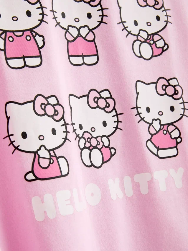 Βαμβακερές πιτζάμες με χαρακτήρα Hello Kitty