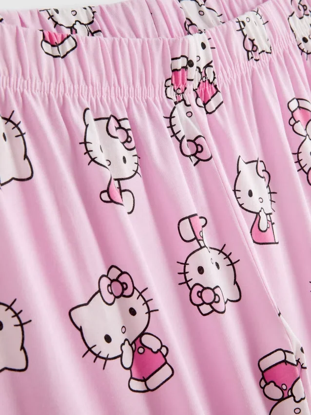 Βαμβακερές πιτζάμες με χαρακτήρα Hello Kitty