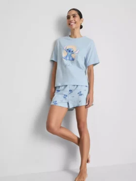 Βαμβακερές πιτζάμες με γραφικό Stitch της Disney