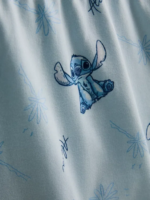 Βαμβακερές πιτζάμες με γραφικό Stitch της Disney