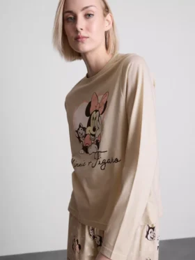 Βαμβακερές πιτζάμες με τύπωμα της Minnie Mouse της Disney