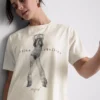 Βαμβακερό μουσικό μπλουζάκι Christina Aguilera
